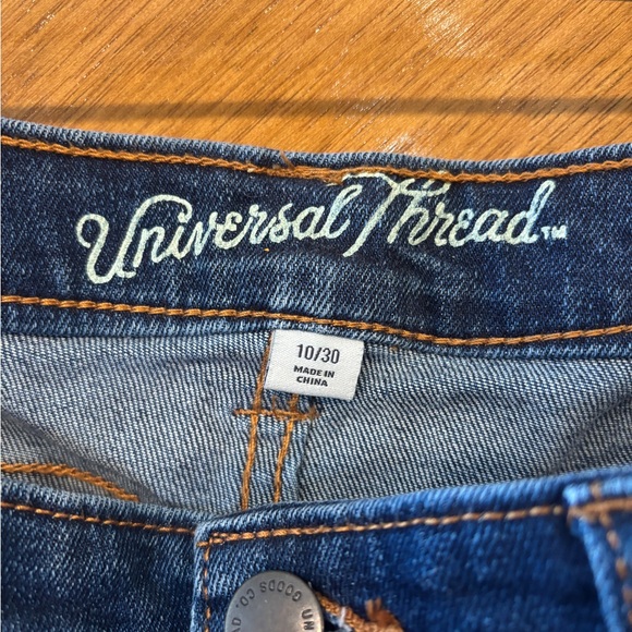 Universal Thread Blue Denim Women's Skirt - Picture 5 of 6